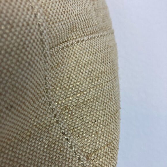 BCBG linen blend purse w/ detachable crossbody strap southwest summer vibe - Picture 12 of 16